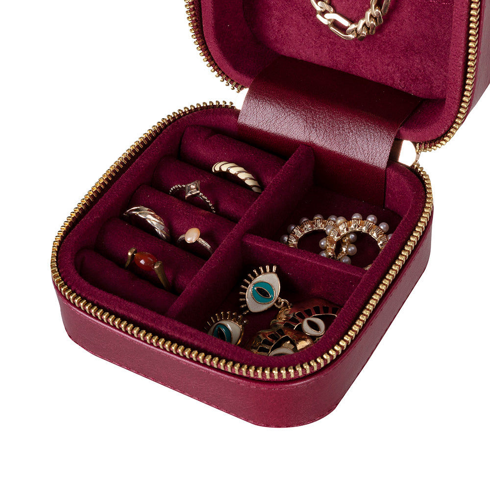 Ally Genuine Leather Jewelry Box