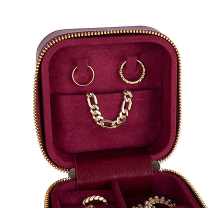 Ally Genuine Leather Jewelry Box