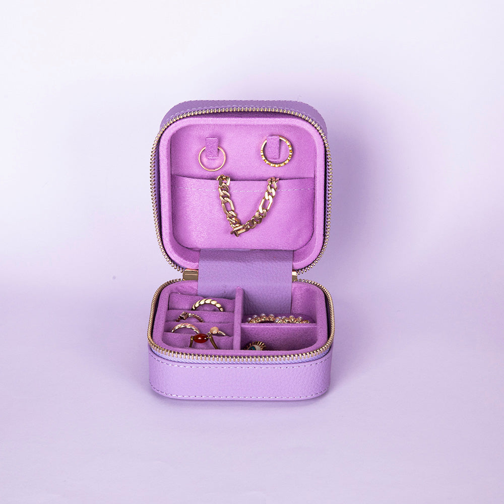 Ally Genuine Leather Jewelry Box