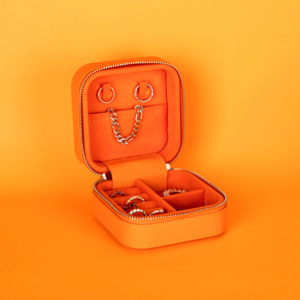 Ally Genuine Leather Jewelry Box