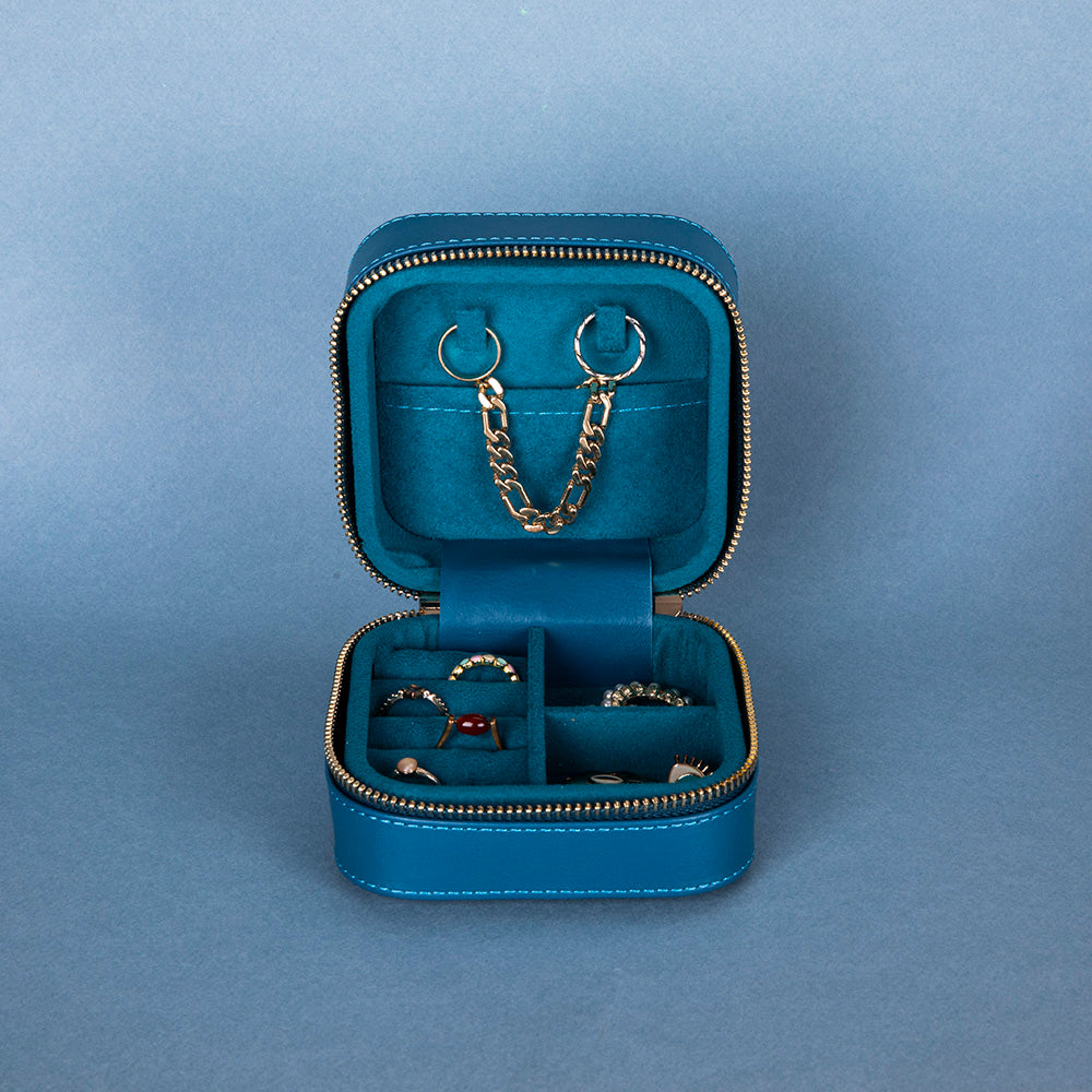 Ally Genuine Leather Jewelry Box