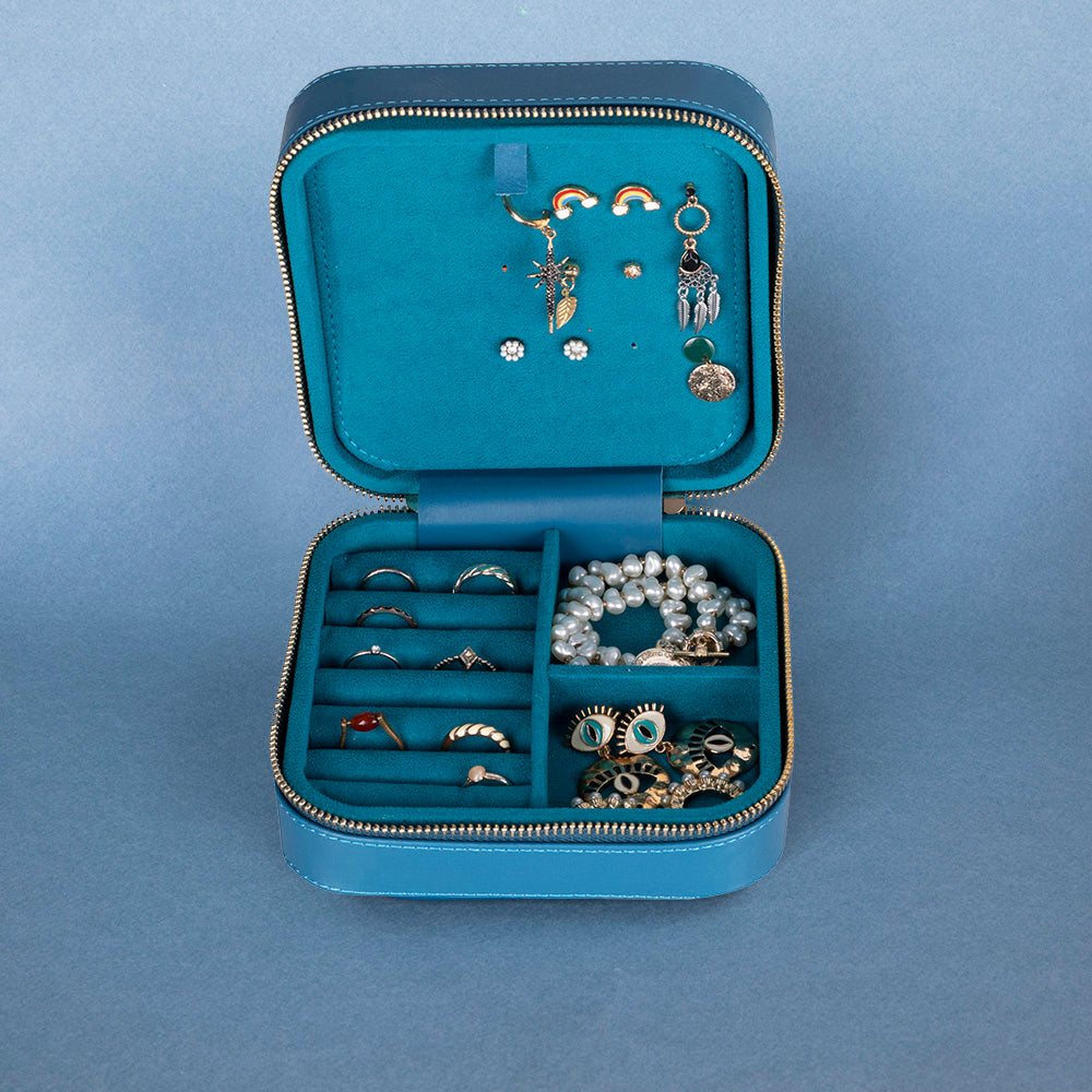 Ally Genuine Leather Jewelry Box