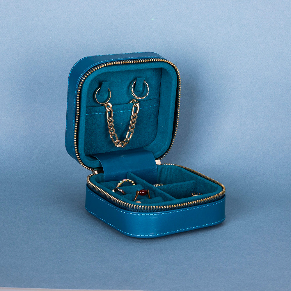 Ally Genuine Leather Jewelry Box