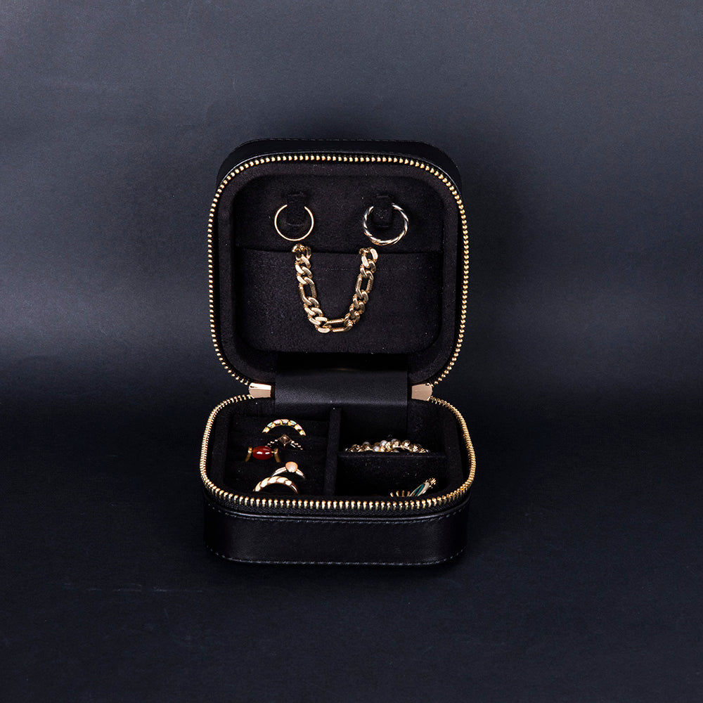 Ally Genuine Leather Jewelry Box