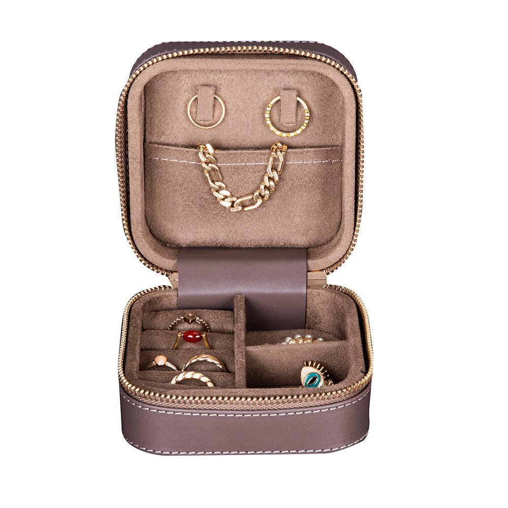 Ally Genuine Leather Jewelry Box