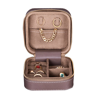 Ally Genuine Leather Jewelry Box