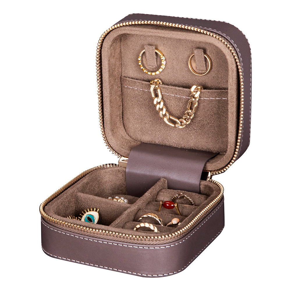Ally Genuine Leather Jewelry Box