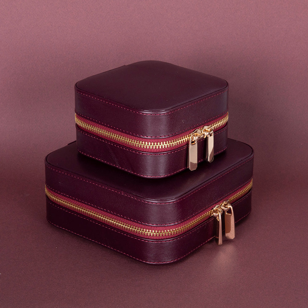 Ally Genuine Leather Jewelry Box