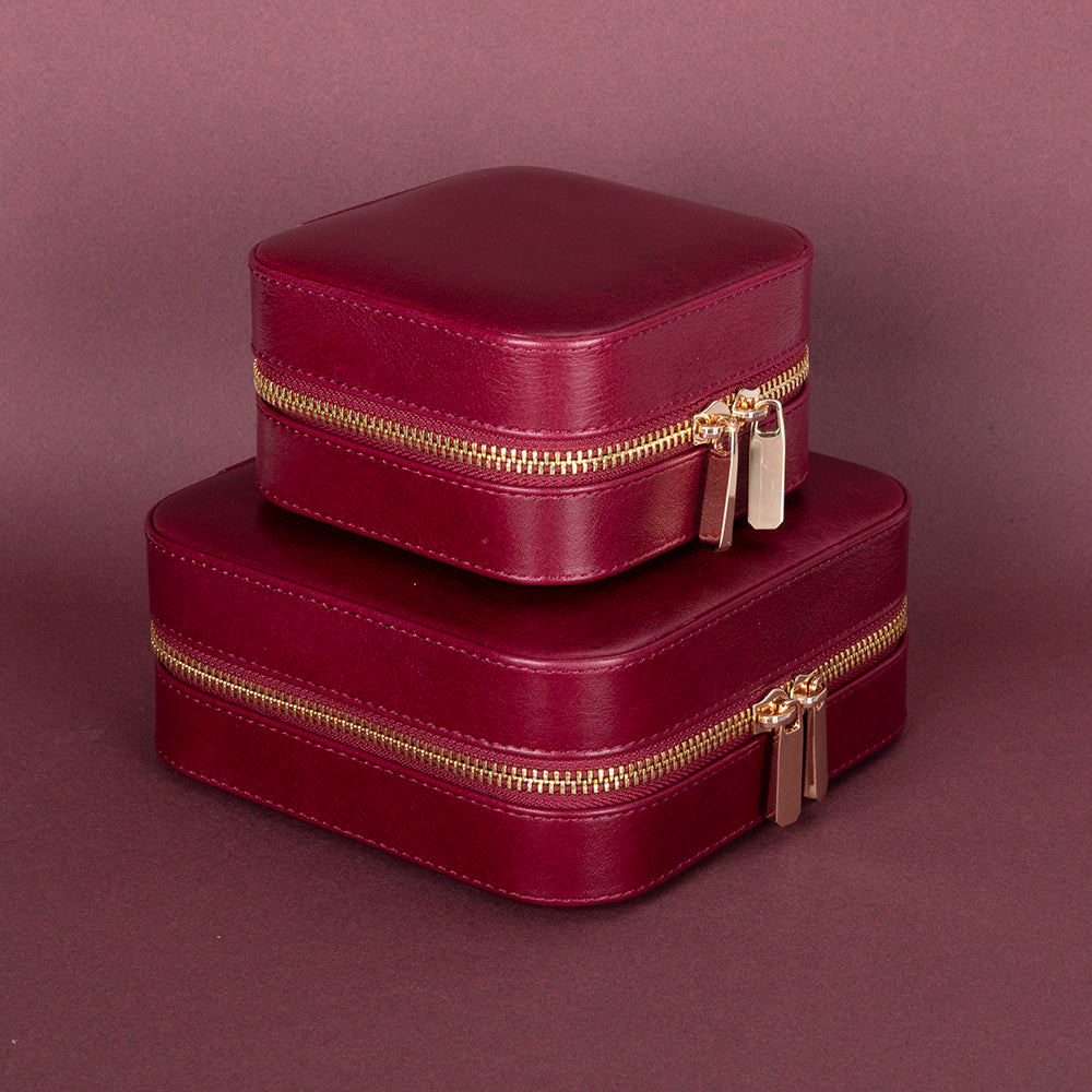 Ally Genuine Leather Jewelry Box