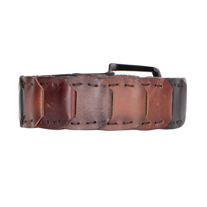 Victor Braided Leather Men's Belt