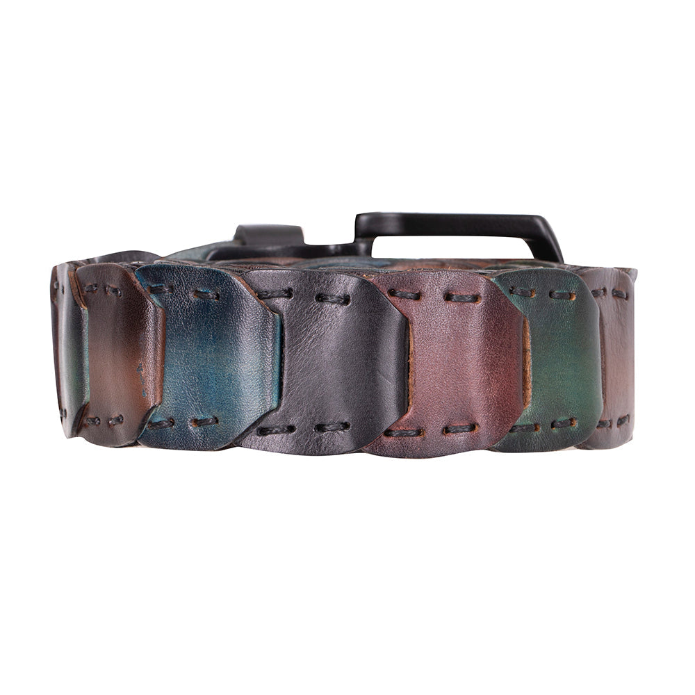 Victor Braided Leather Men's Belt