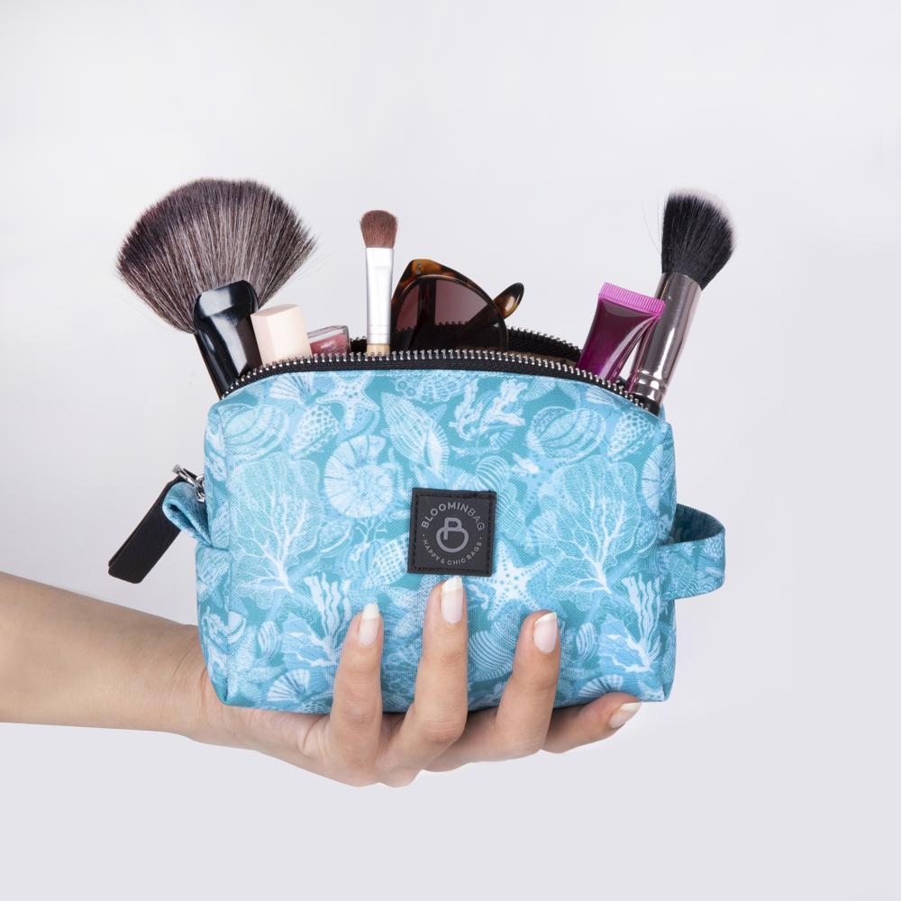 Ocean Bloom Makeup Bag