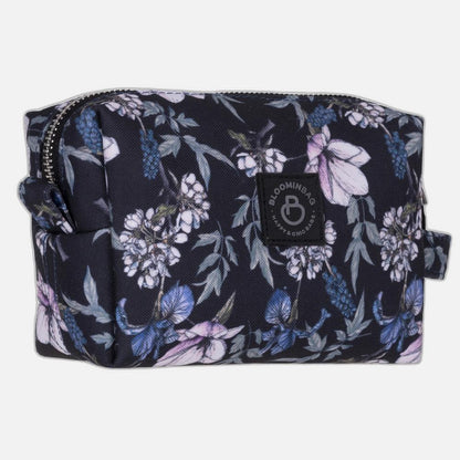 Cherries Floral Makeup Bag