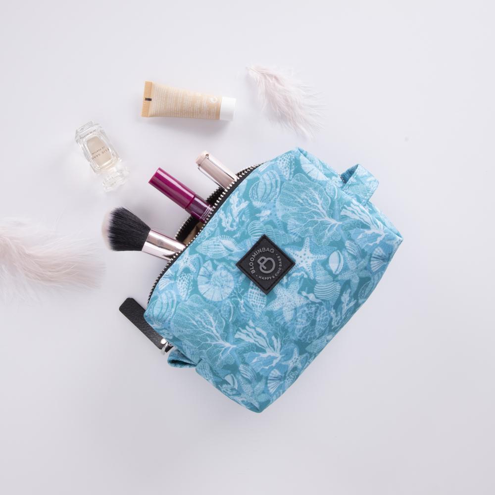 Ocean Bloom Makeup Bag