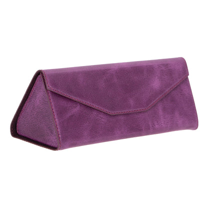 Smart Leather Glasses Case