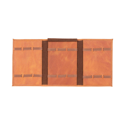 Leather Watch Band Organizer - Triple Slots