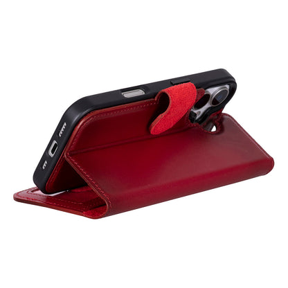 Magic iPhone 17 Detachable Leather Wallet Case