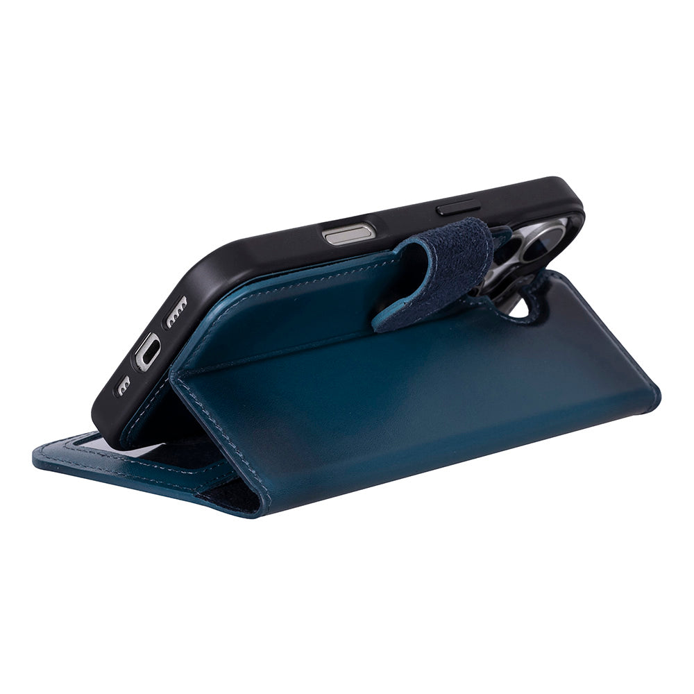 Magic iPhone 17 Detachable Leather Wallet Case