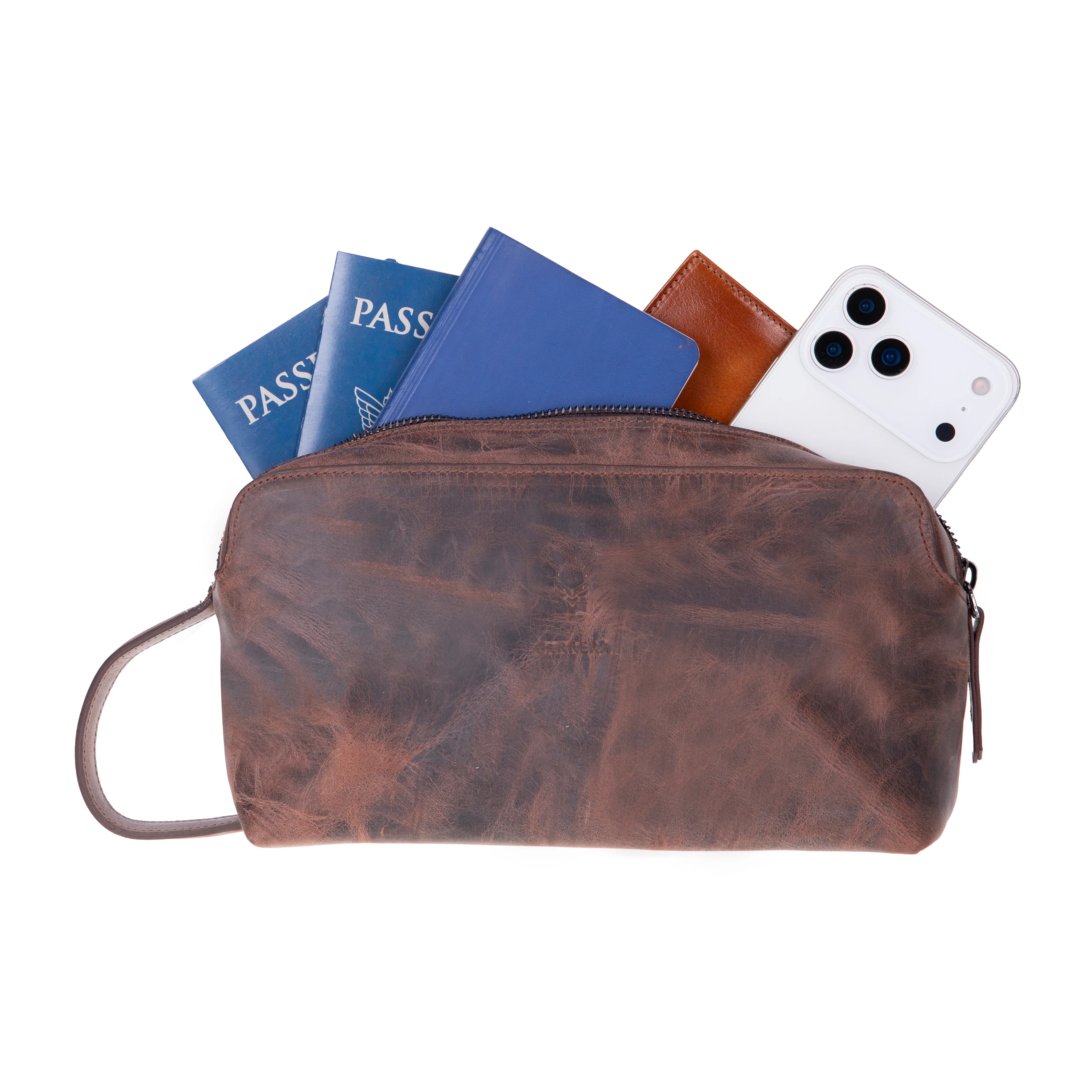 Carrera Montelaro Leather Men's Handbag