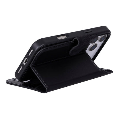 Magic iPhone 17 Pro Max Detachable Leather Wallet Case