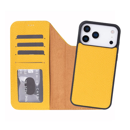 Magic iPhone 18 Pro Leather Detachable Wallet Case