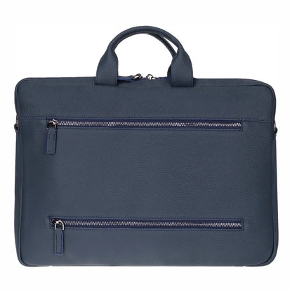 Truro Leather Business Briefcase / Laptop Case 13" with Suitcase