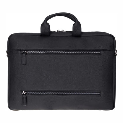 Truro Leather Business Briefcase / Laptop Case 13" with Suitcase