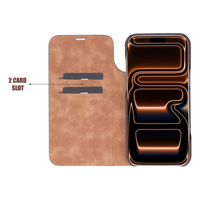 Sonat Leather iPhone 17 Pro Folio Case