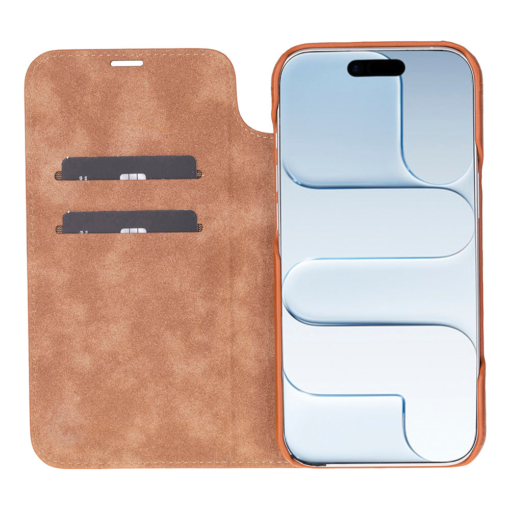 Sonat Leather iPhone 17 Air Folio Case