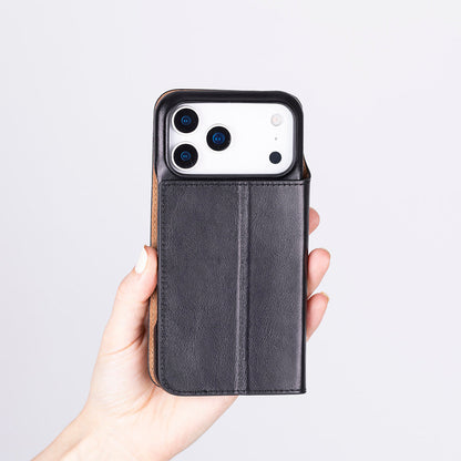 Sonat Leather iPhone 17 Pro Folio Case
