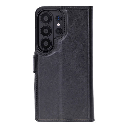 Magic Samsung Galaxy S26 Ultra Detachable Leather Wallet Case