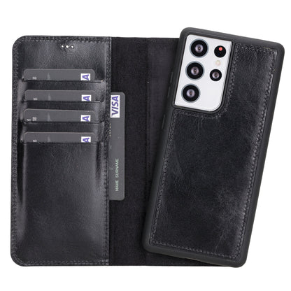 Samsung Galaxy S21 Series Detachable Leather Case / MW