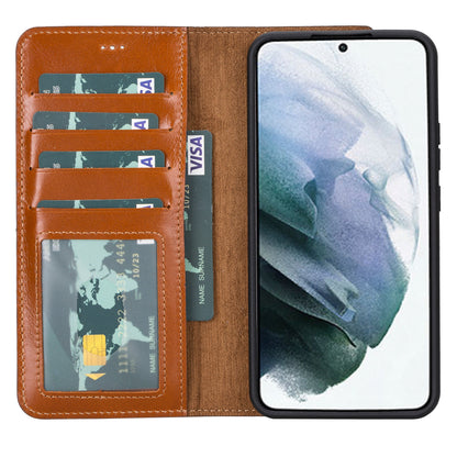 Samsung Galaxy S22 Series Leather Wallet Cases RFID - MW