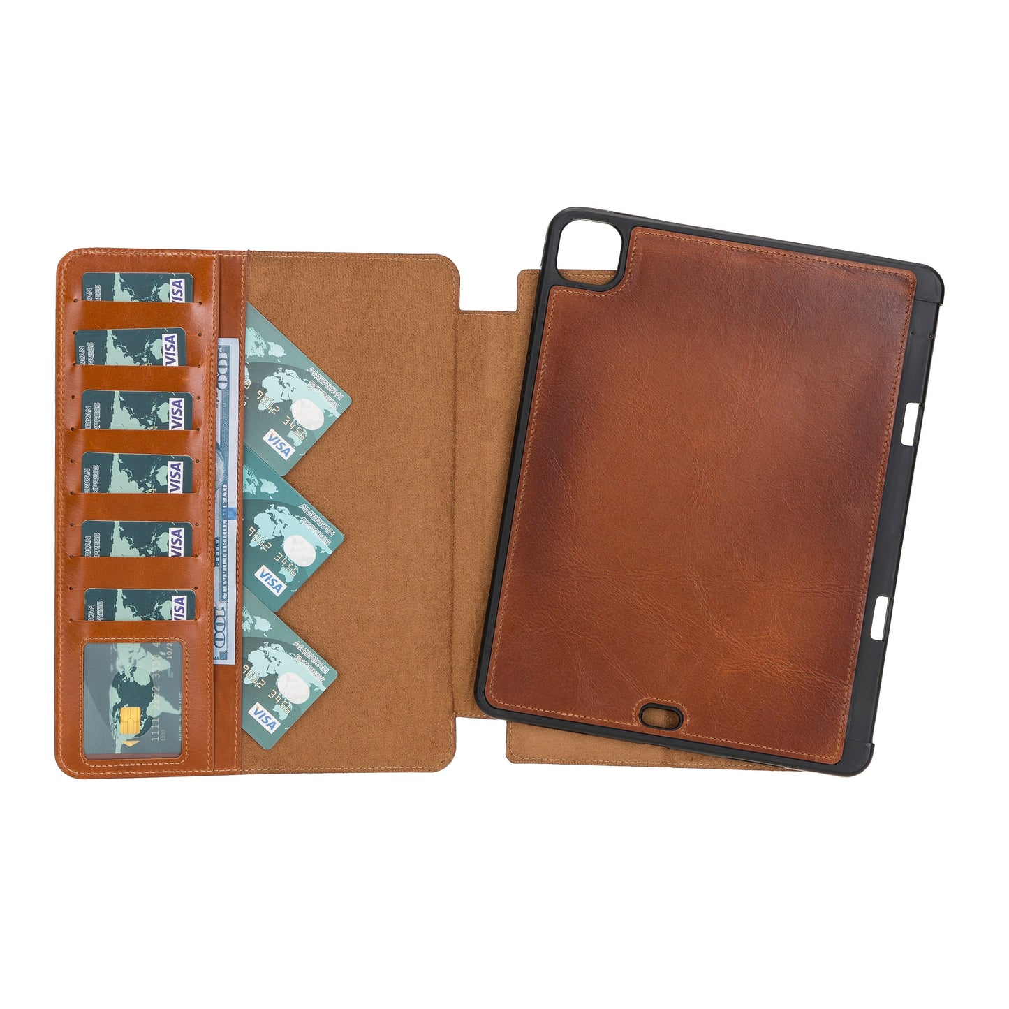 Eto iPad Pro 11" Genuine Leather Wallet Case