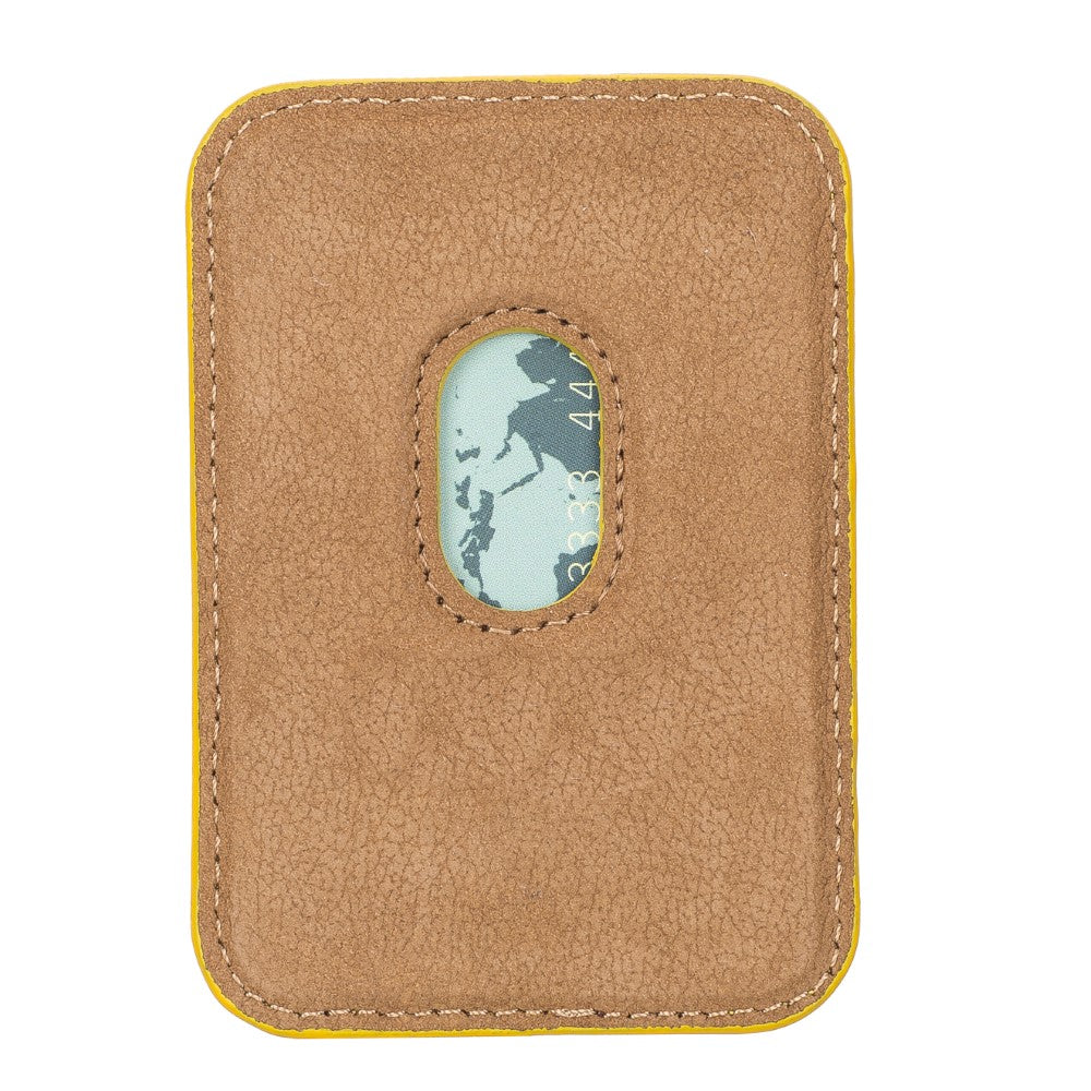 Maggy Genuine Leather Magnetic Card Holder