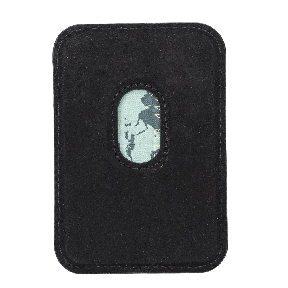 Maggy Genuine Leather Magnetic Card Holder