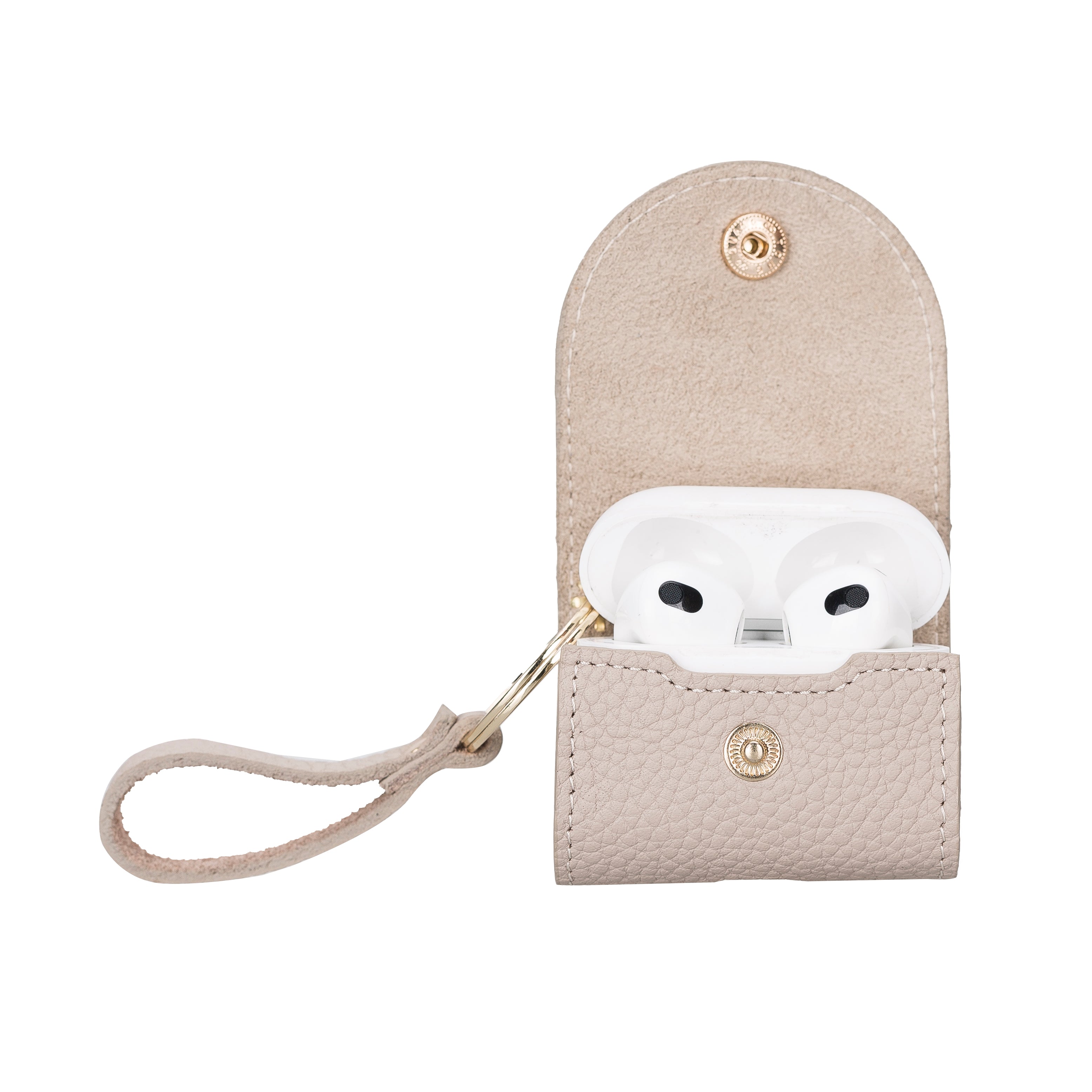 Maui Snap AirPods 4th and 3rd Gen Genuine Leather Case