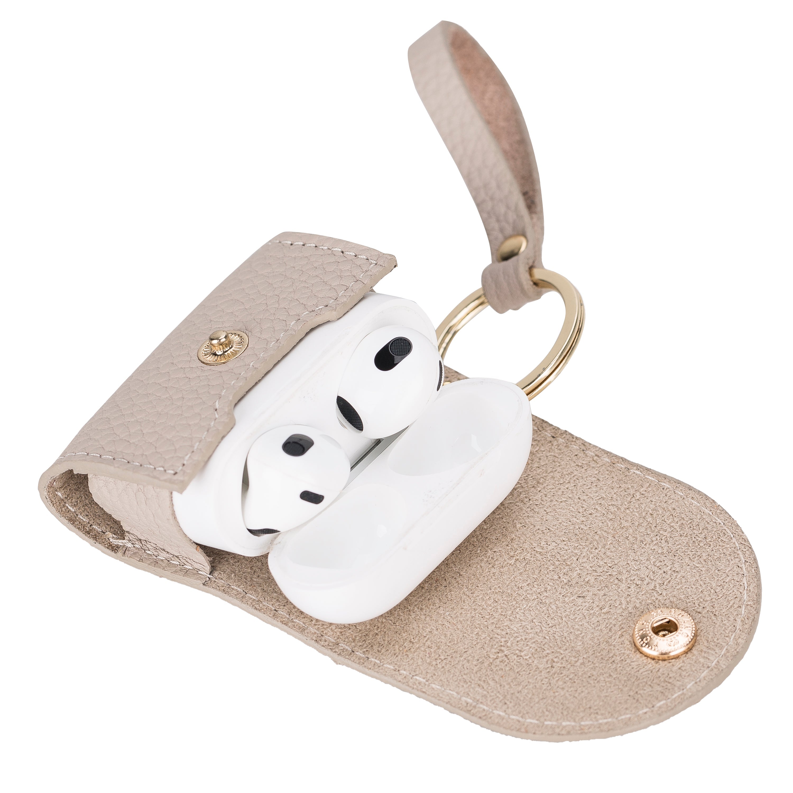 Maui Snap AirPods 4th and 3rd Gen Genuine Leather Case