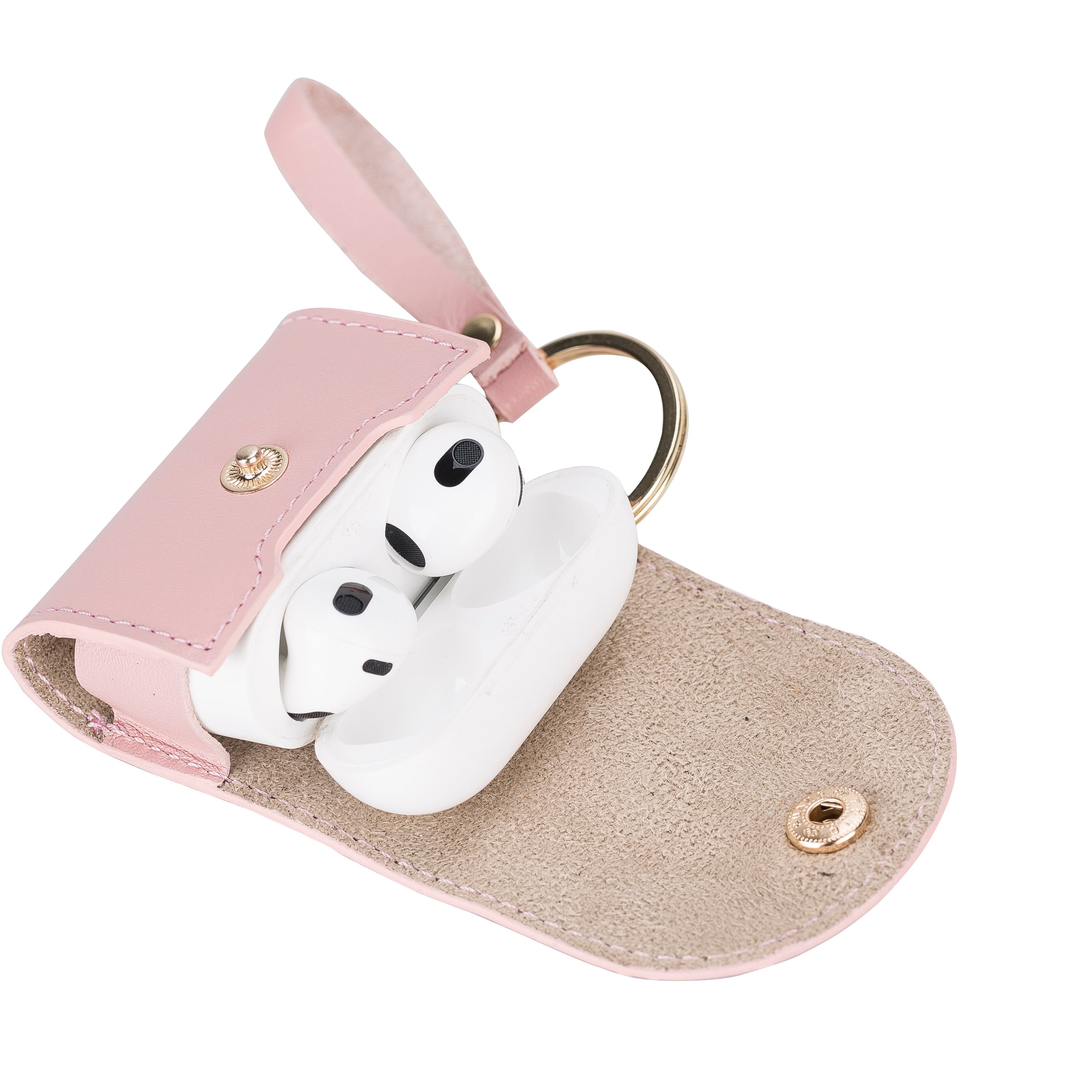 Maui Snap AirPods 4th and 3rd Gen Genuine Leather Case