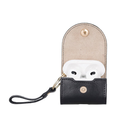 Maui Snap AirPods 4th and 3rd Gen Genuine Leather Case