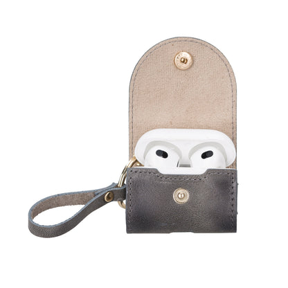 Maui Snap AirPods 4th and 3rd Gen Genuine Leather Case