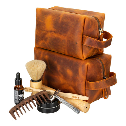 Eve Genuine Leather Dopp Kit - Medium