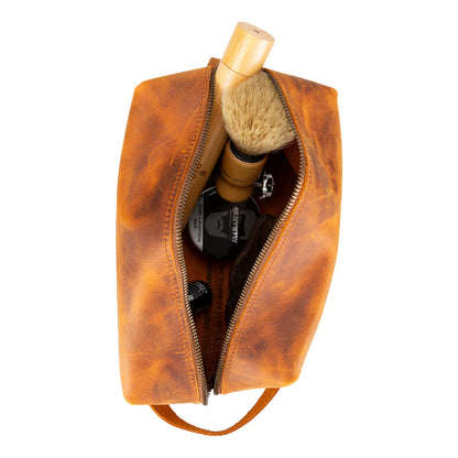 Eve Genuine Leather Dopp Kit - X-Large