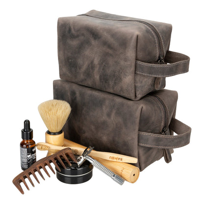 Eve Genuine Leather Dopp Kit - X-Large