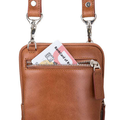 Synera Leather Crossbody Bag