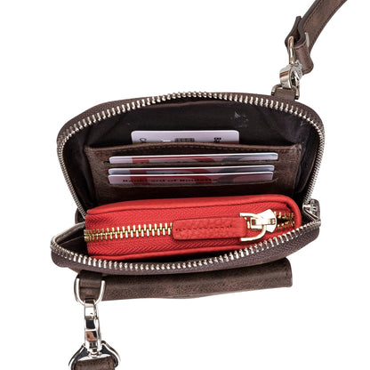 Synera Leather Crossbody Bag