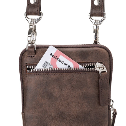 Synera Leather Crossbody Bag