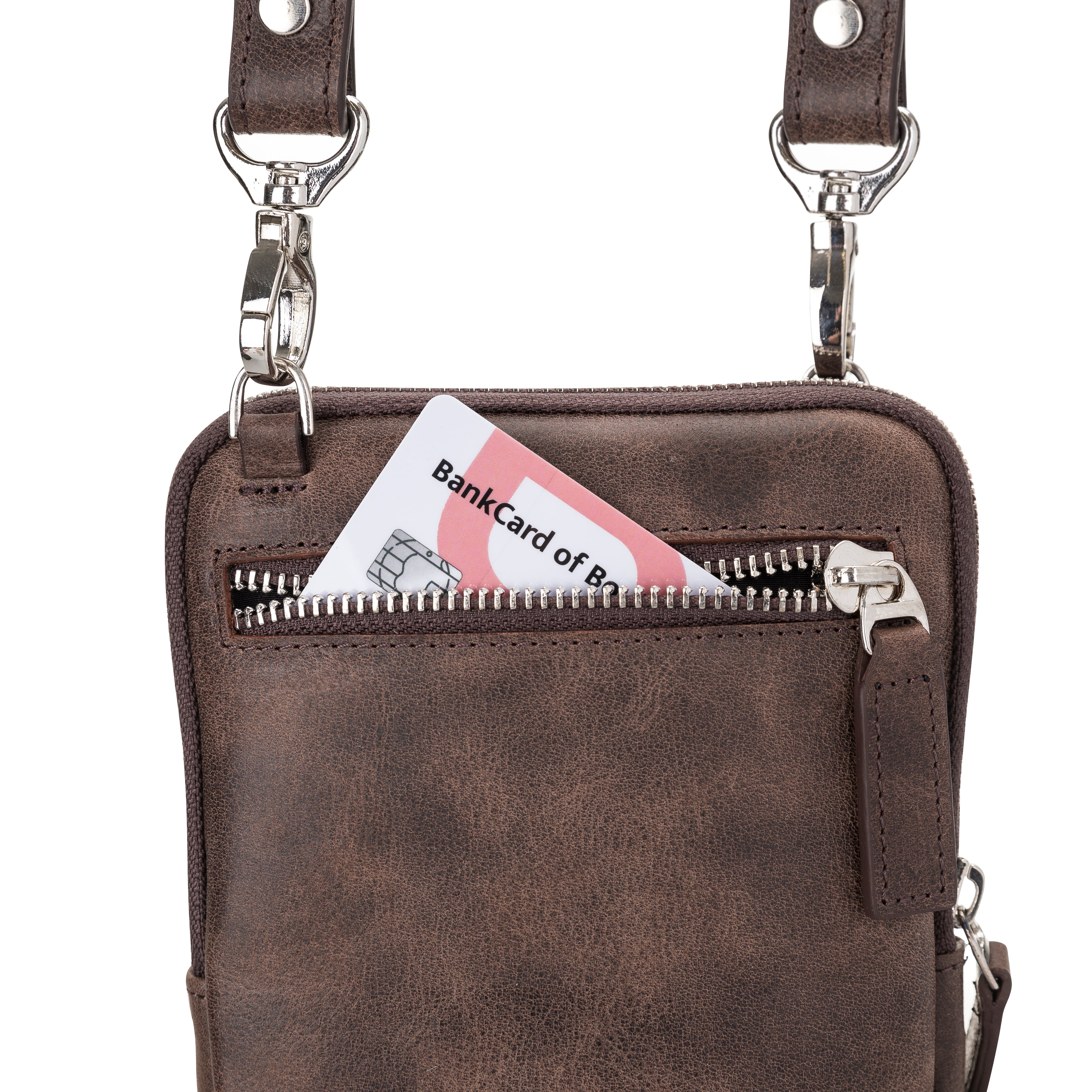 Synera Leather Crossbody Bag