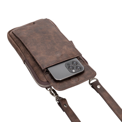 Synera Leather Crossbody Bag