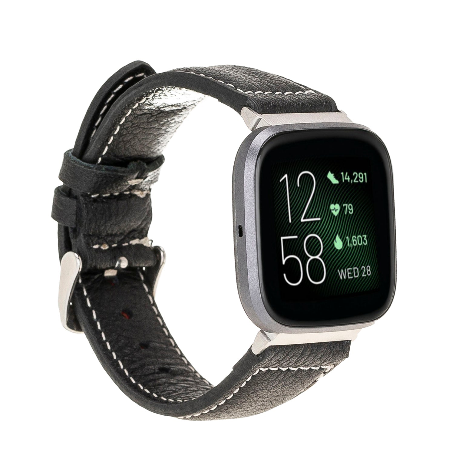 Classic Stitched Style Leather Apple Watch Bands